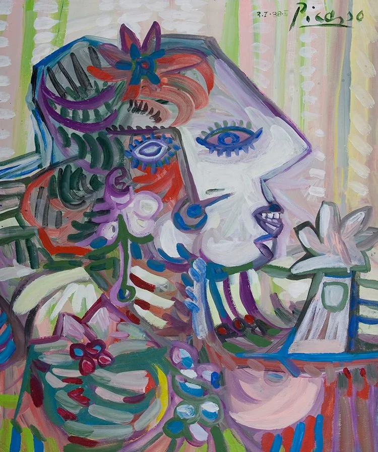  Gilles Carle,  Picasso , 1987, Acrylic, 20" x 24" (50,8 x 60,96 cm) 