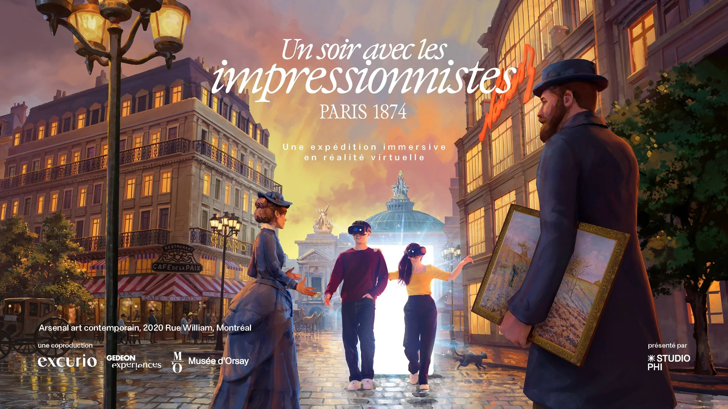 Un soir avec les impressionnistes : Paris 1874