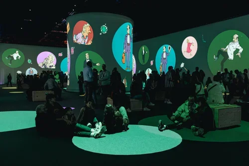   Tintin, l’aventure immersive  | Vue d’installation 
