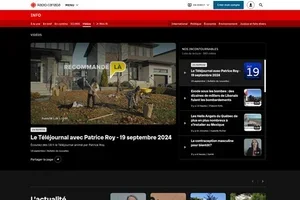 Le Téléjournal avec Patrice Roy - 19 septembre 2024
