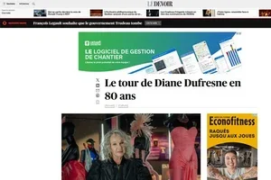 Diane Dufresne : Grandiose exposition immersive !