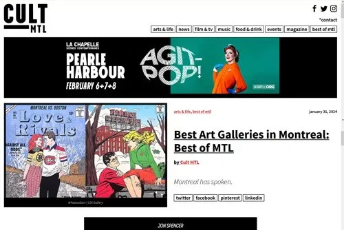 Best Art Galleries in Montreal: Best of MTL