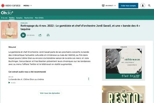 Pénélope | Rattrapage du 4 nov. 2022