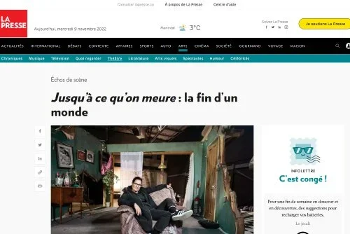 Jusqu’à ce qu’on meure&nbsp;: la fin d’un monde