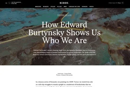 How Edward Burtynsky Shows Us Who We Are
