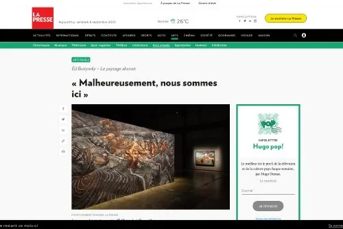 « Malheureusement, nous sommes ici » 