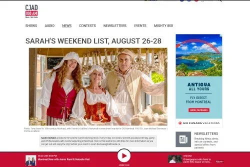 Sarah’s weekend list, august 26-28