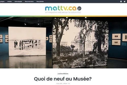 Quoi de neuf au Musée?