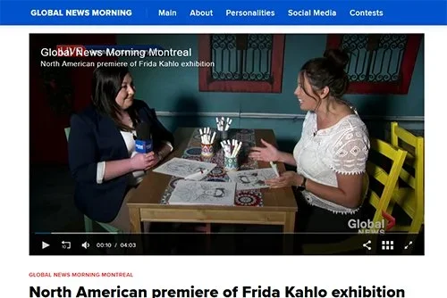 North American premiere of Frida Kahlo exhibition
