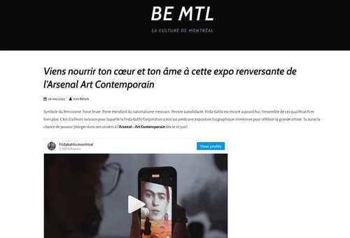 Viens nourrir ton cœur et ton âme à cette expo renversante de l’Arsenal Art Contemporain