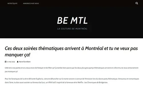 Ces deux soirées thématiques arrivent à Montréal et tu ne veux pas manquer ça !