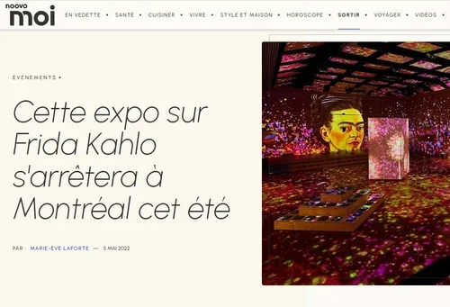 Cette expo sur Frida Kahlo s'arrêtera à Montréal cet été&nbsp;Partager