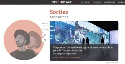 L'exposition immersive « Imagine Monet », consacrée au père de l'impressionnisme