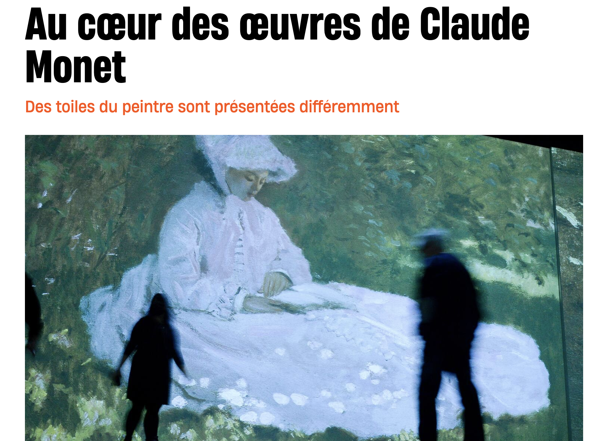 Au cœur des œuvres de Claude Monet