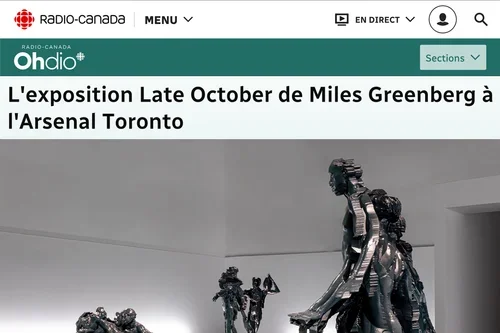 L'exposition Late October de Miles Greenberg à l'Arsenal Toronto