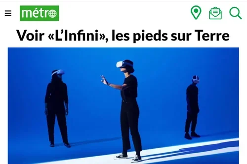 Voir «L’infini», les pieds sur Terre