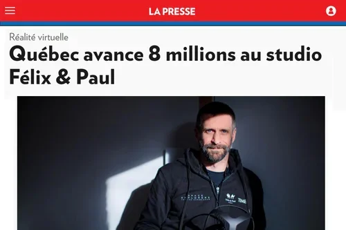 Québec avance 8 millions au studio Félix &amp; Paul