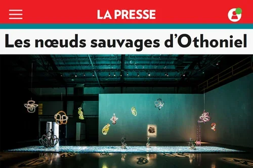 Les nœuds sauvages d’Othoniel