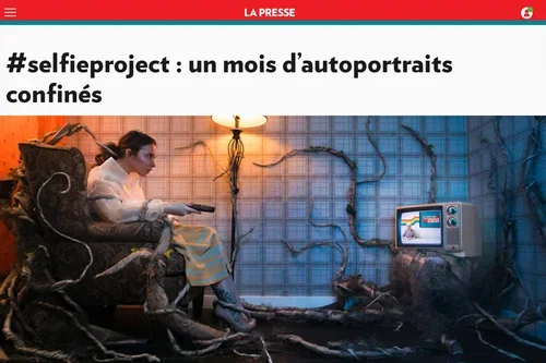 #selfieproject : un mois d’autoportraits confinés