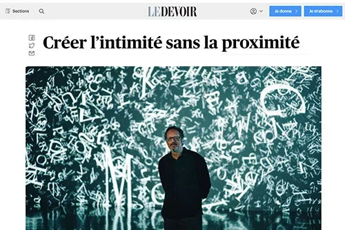 Créer l’intimité sans la proximité