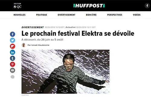 Le prochain festival Elektra se dévoile