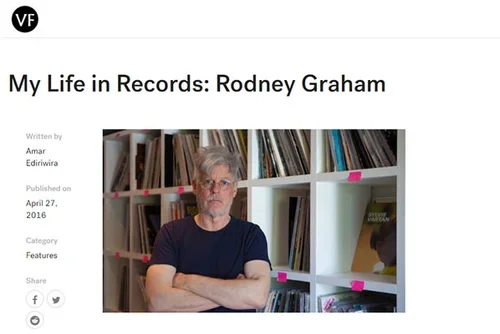 My Life in Records: Rodney Graham