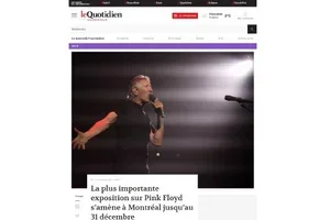La plus importante exposition sur Pink Floyd s’amène à Montréal jusqu’au 31 décembre (Copy)