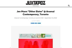 Jen Mann "Other Sister" @ Arsenal Contemporary, Toronto