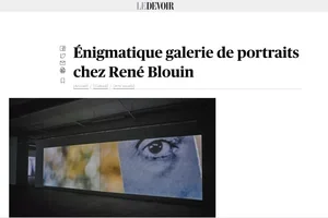 Énigmatique galerie de portraits chez René Blouin