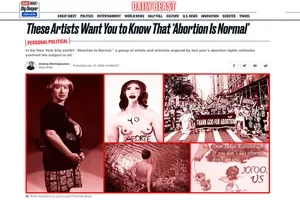 50 Artists Remind Us That “Abortion Is Normal” (Copy)