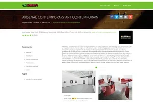 Arsenal Contemporary Art contemporain