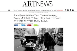 9 Art Events in New York: Carmen Herrera, Sahra Motalebi, ‘Painters of the East End,’ and More for the Week of July 8, 2019