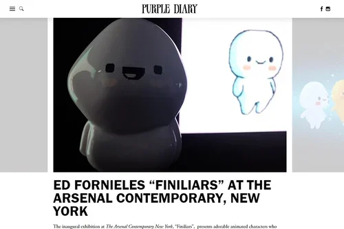 Ed Fornieles Finiliars At the Arsenal Contemporary New York
