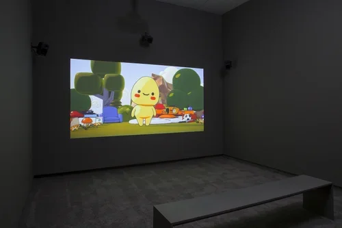 Ed Fornieles Finiliars At the Arsenal Contemporary New York (Copy)