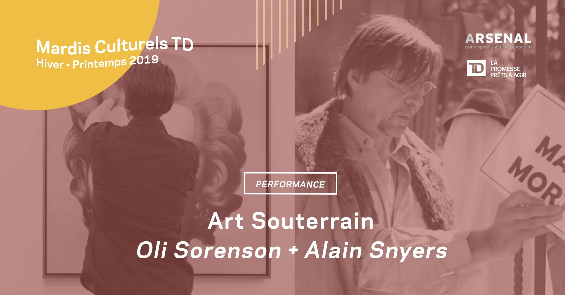 Art Souterrain: Oli Sorenson + Alain Snyers