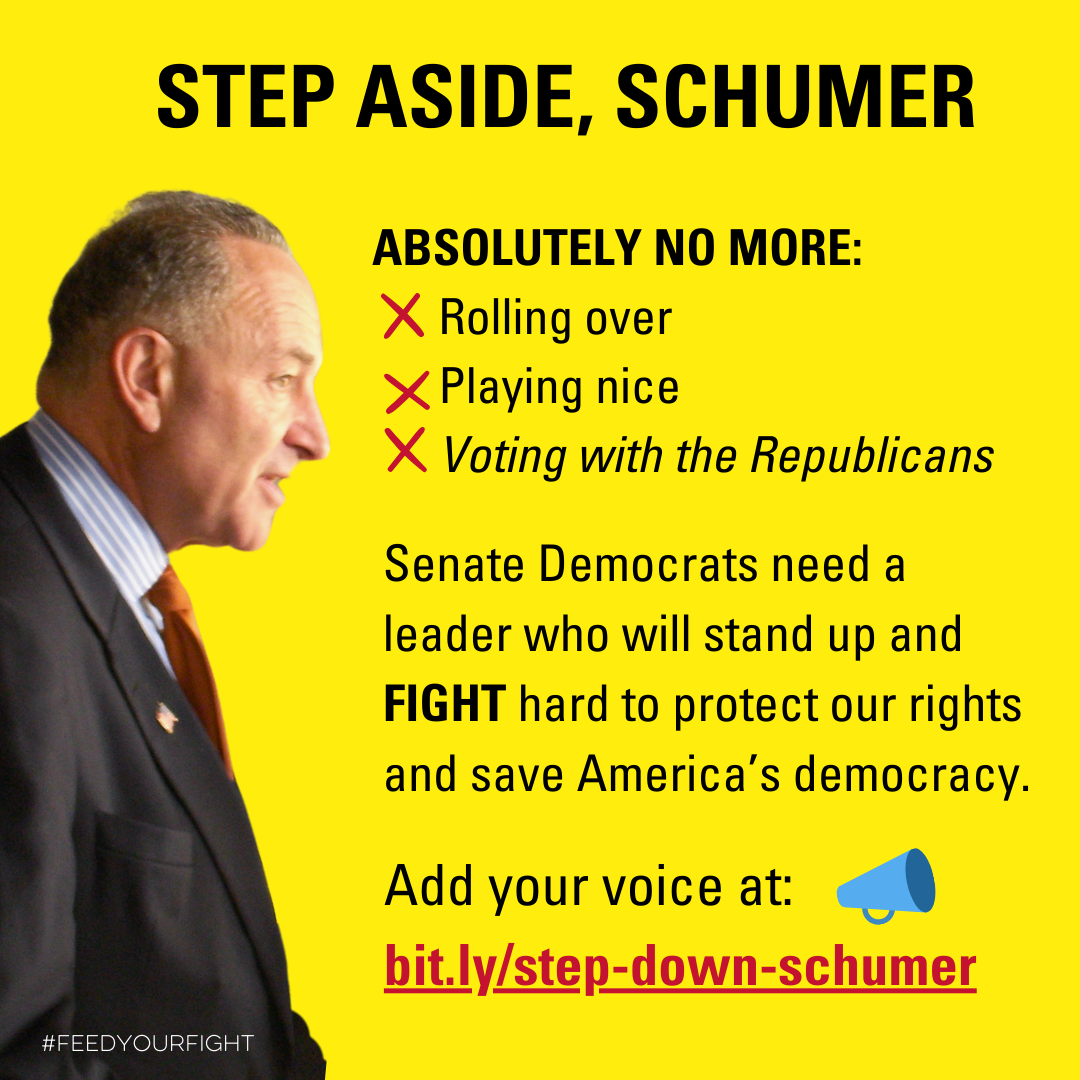 Step Aside, Schumer