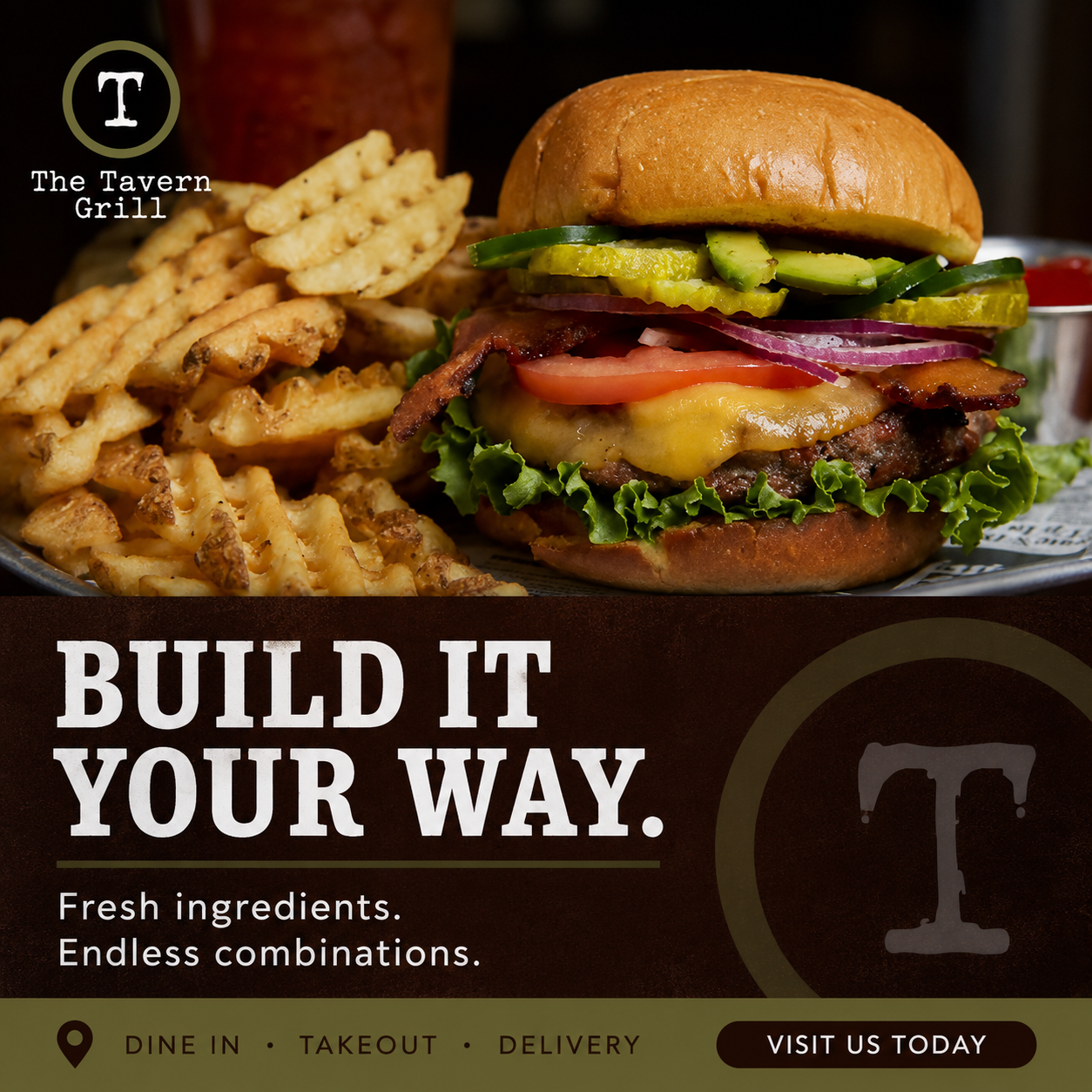 Tavern Grill marketing campaign