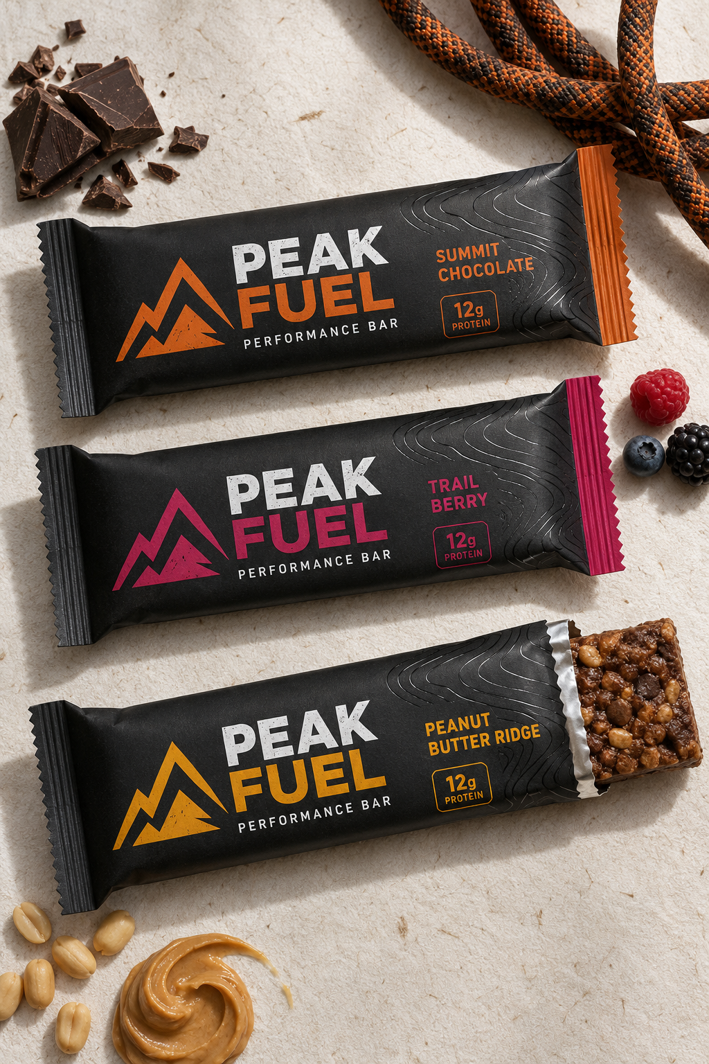 Peak Fuel — Performance Nutrition Brand & Packaging