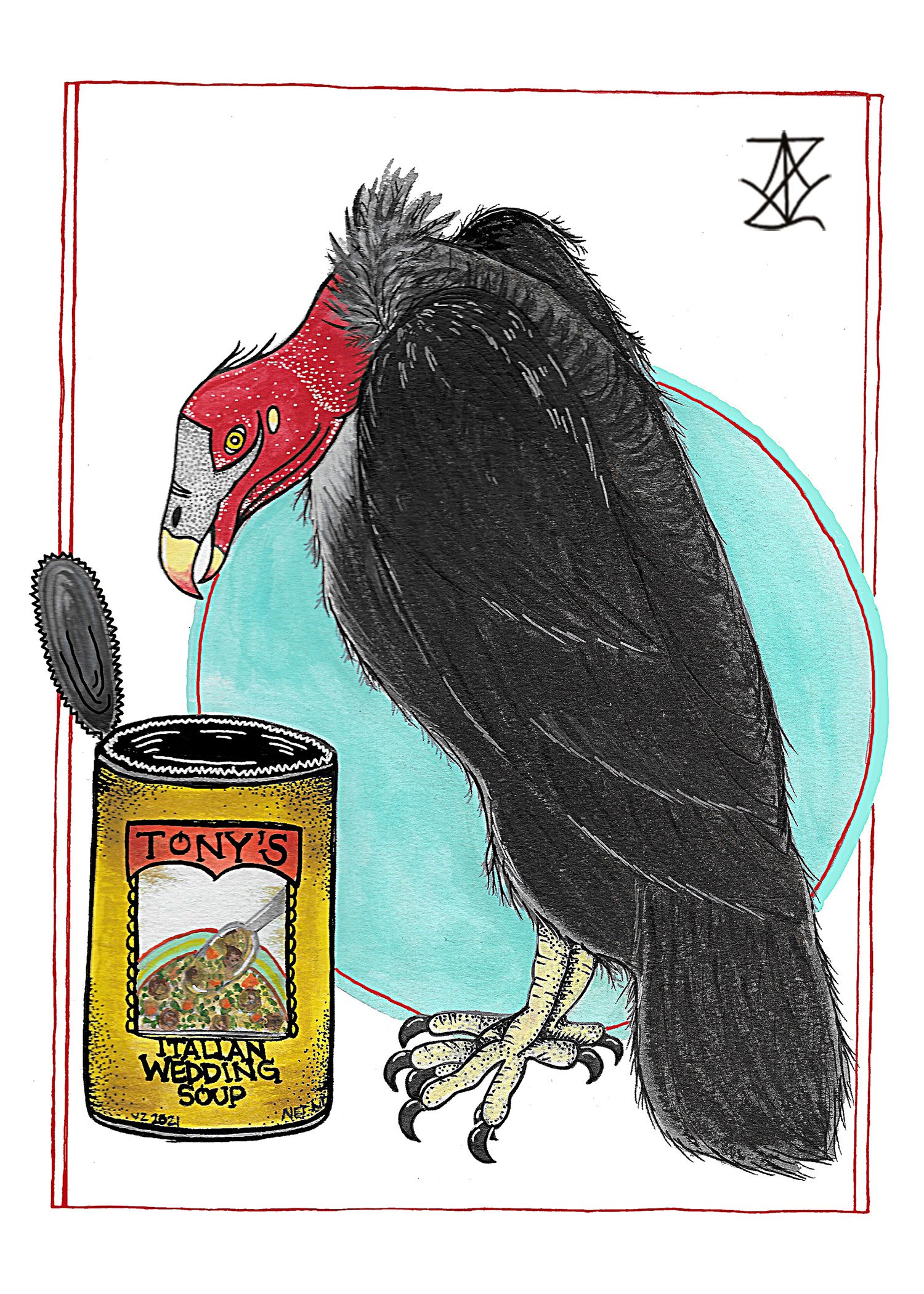 MarriedToTheVulturesPrint5x7.jpg