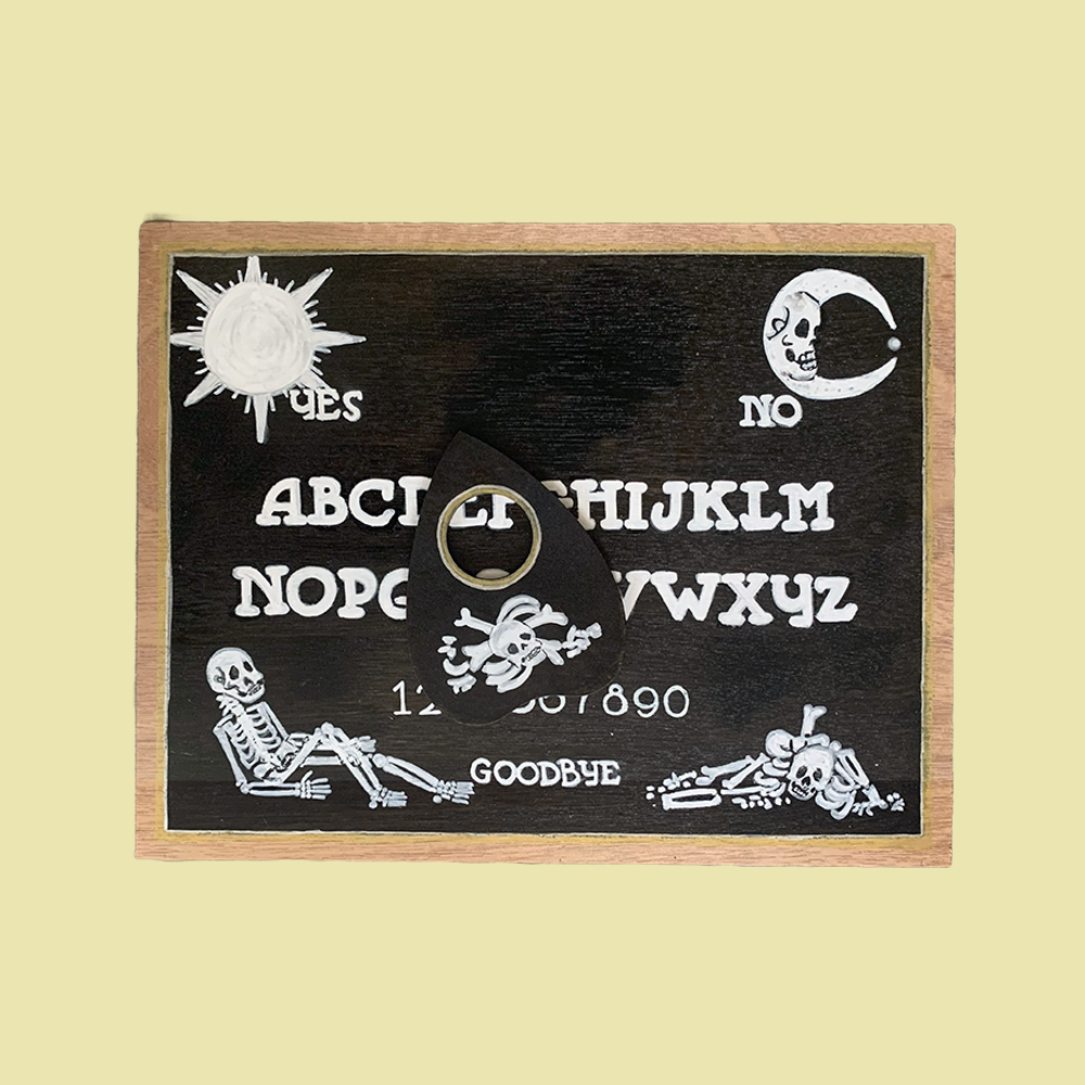 Dead Mans Party Wooden Talking Board
