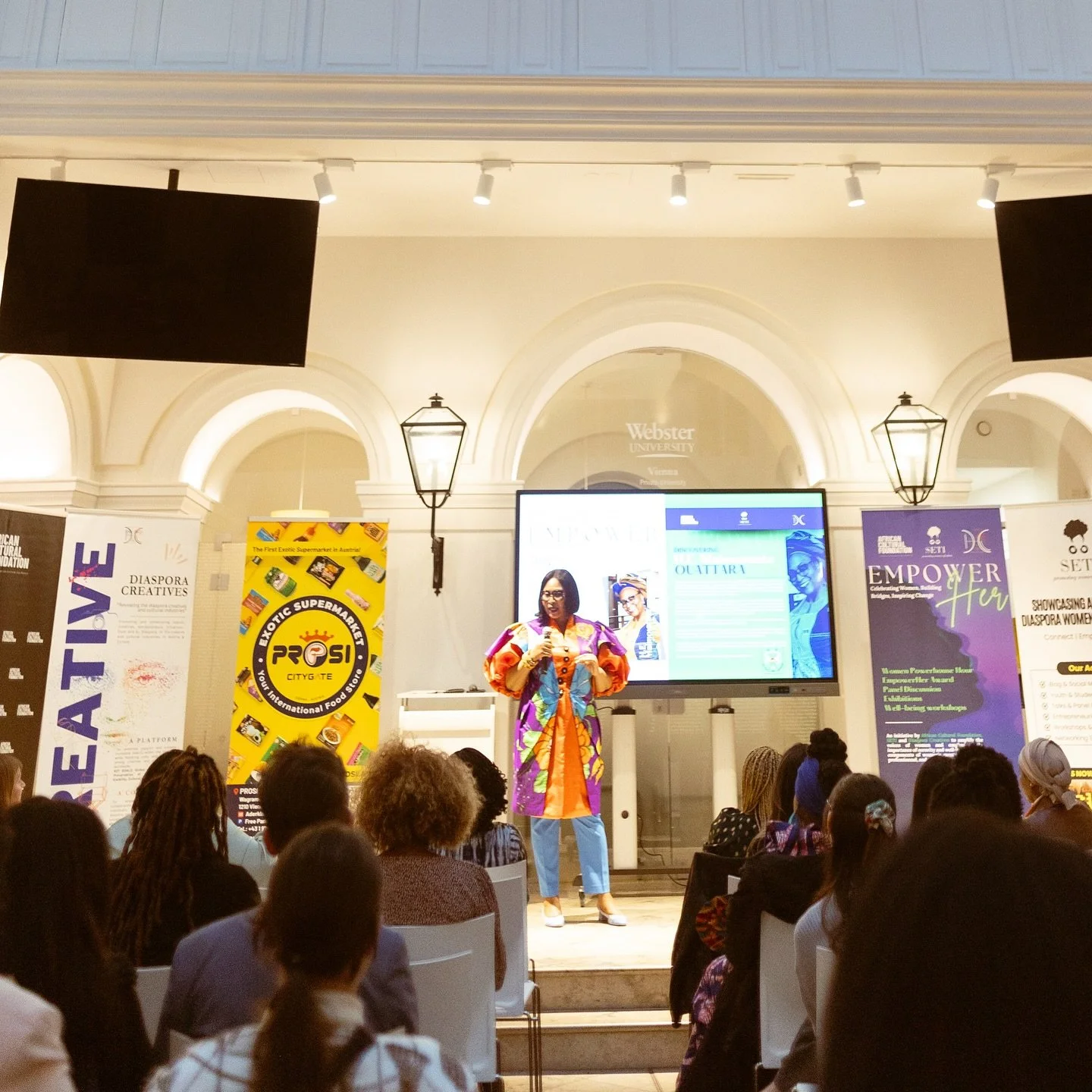 ✨ENDORSED BY LEADERSHIP✨ Her Excellency Ambassador OUATTARA of Burkina Faso inspired EmpowerHer 2025 participants to build supportive networks and genuine sisterhood, creating spaces for like-minded women to empower each other. 

&hearts;️EmpowerHer: