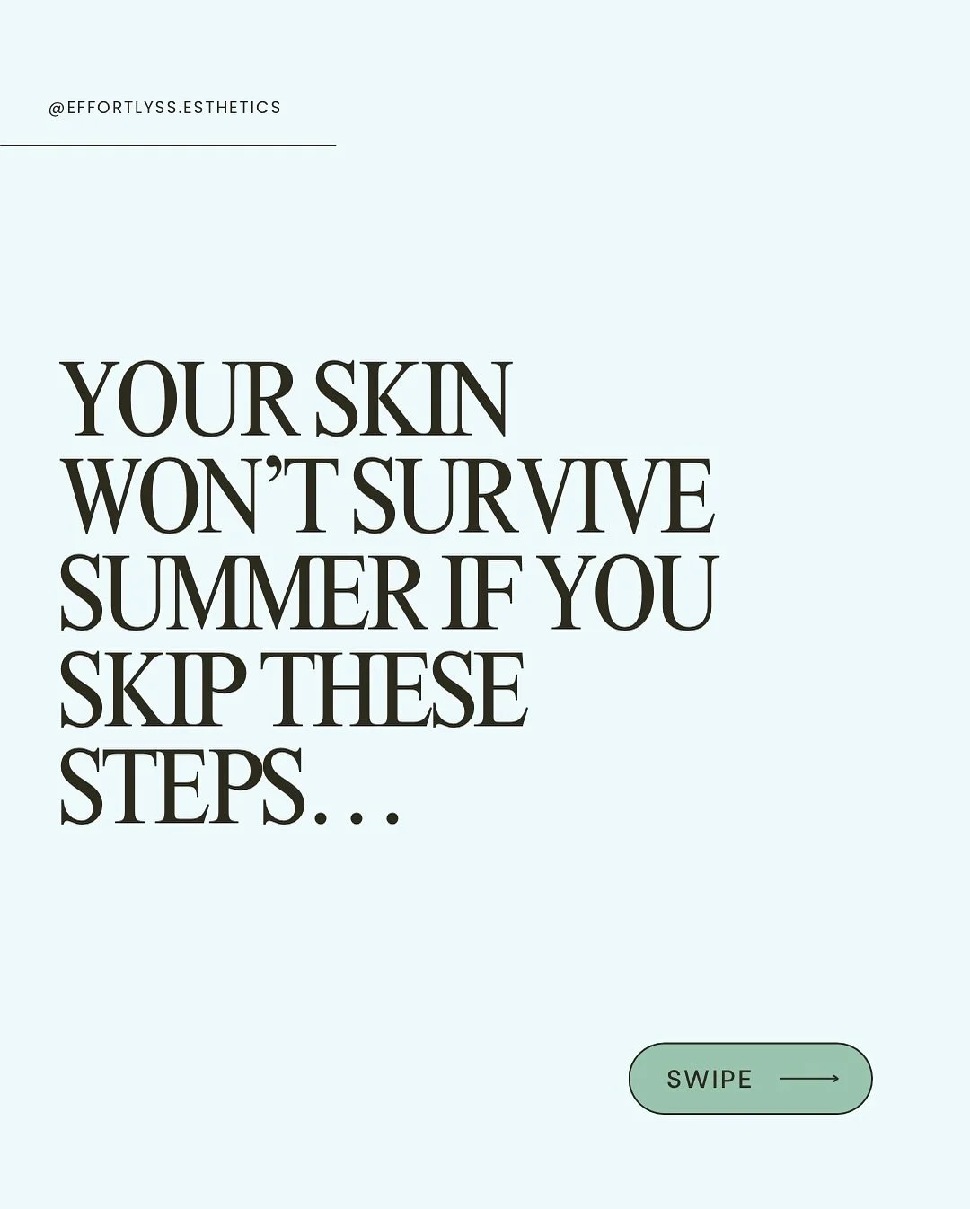 Your Skin Won&rsquo;t Survive Summer If You Skip These Steps&hellip;👀

With Winter FINALLY over.. Spring has finally sprung and summer is right around the corner. With that, our skin is going to be changing and we need to do shed the winter and stre