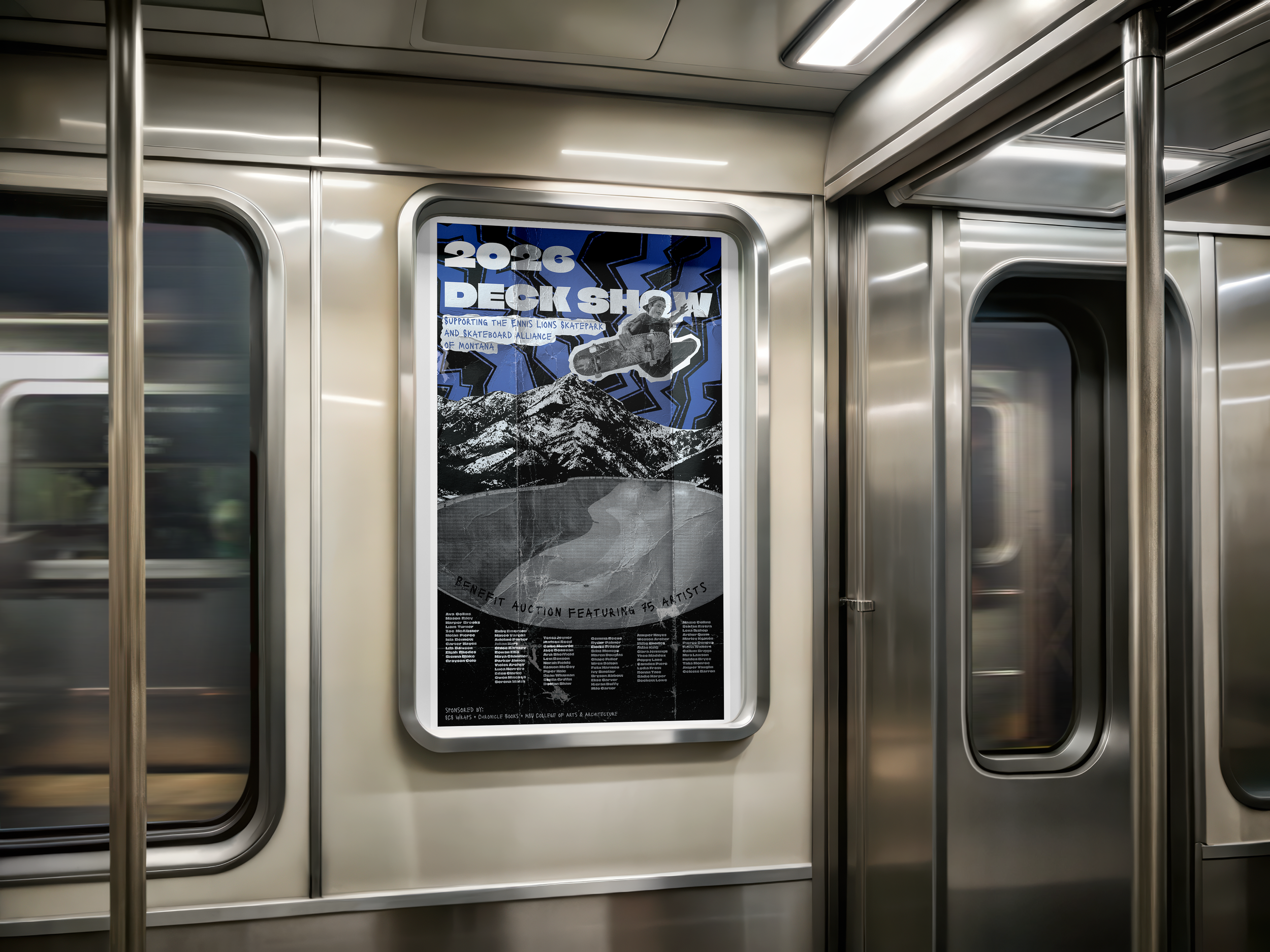 Skateboard Gallery Poster