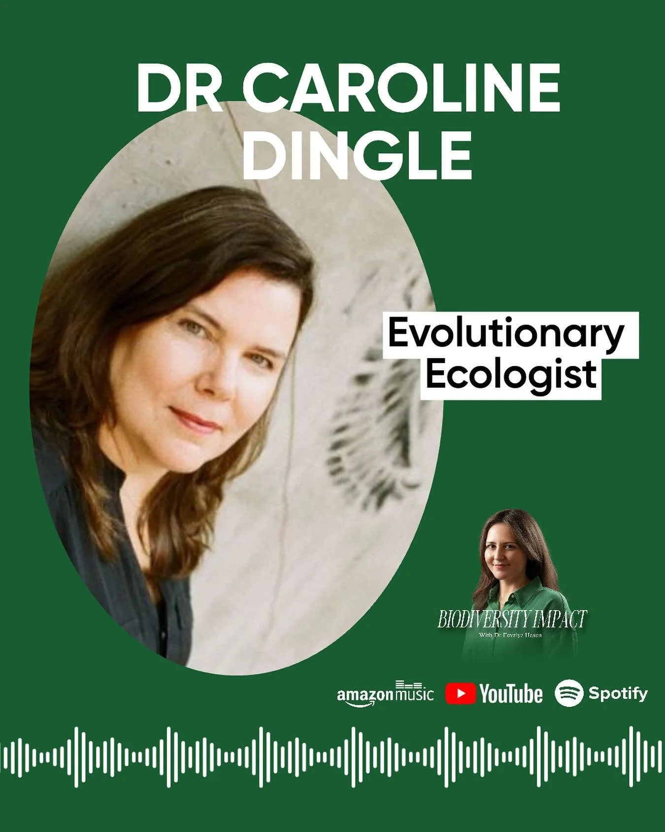 Recorded at Borneo&rsquo;s Danum Valley field station, this episode features Dr Caroline Dingle, an evolutionary ecologist and programme coordinator at Capilano University in Vancouver, Canada. Caroline shares her research into how environments shape