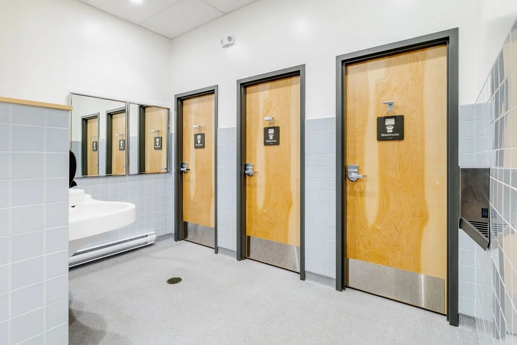 Lynn Fripps Modular Expansion - Washrooms