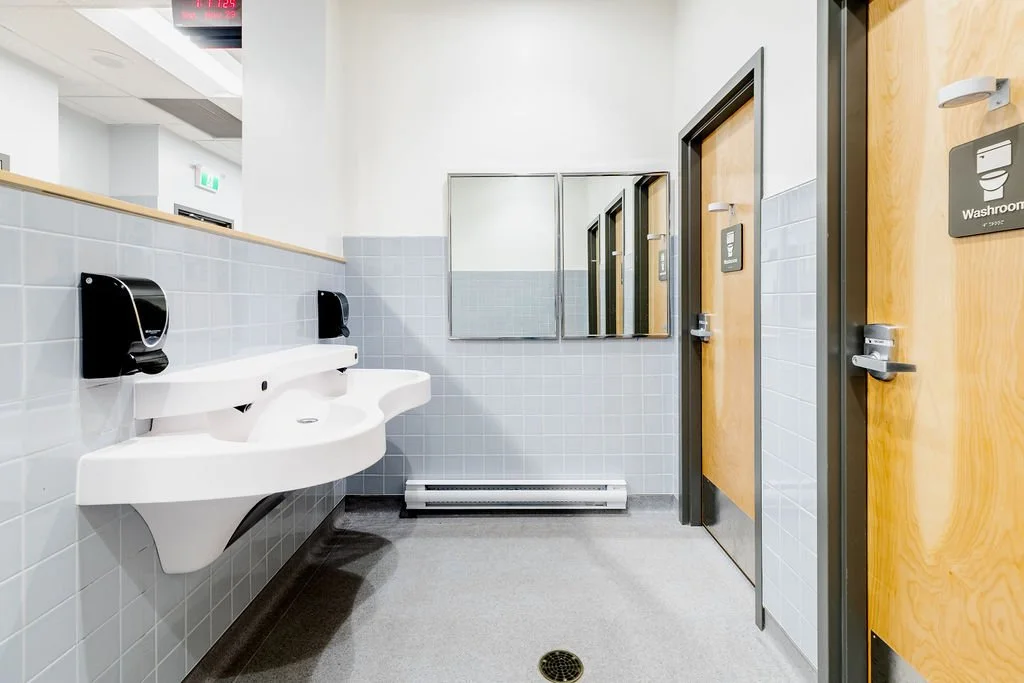 Lynn Fripps Modular Expansion - Washrooms