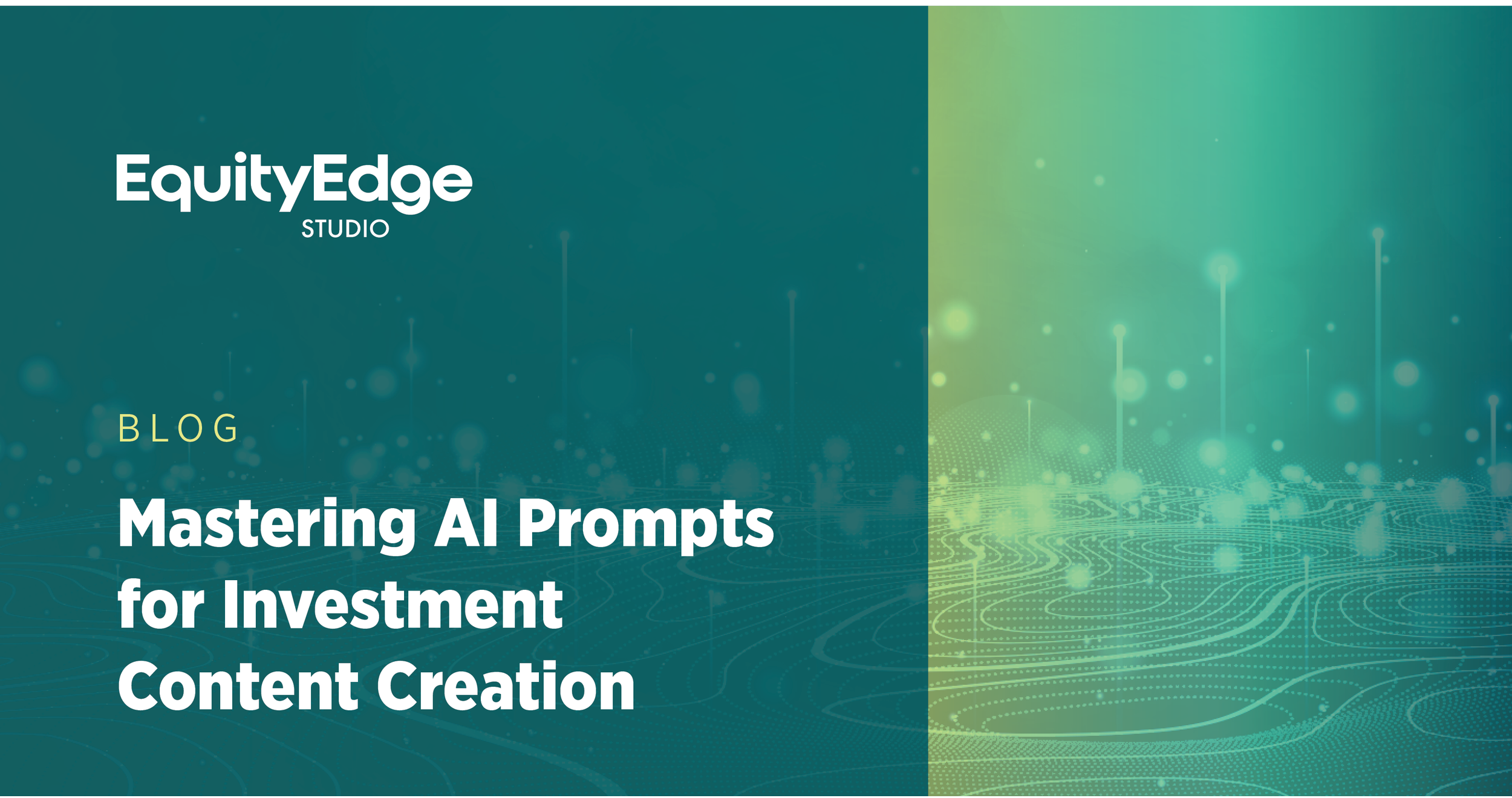 Mastering AI prompts for investment content creation