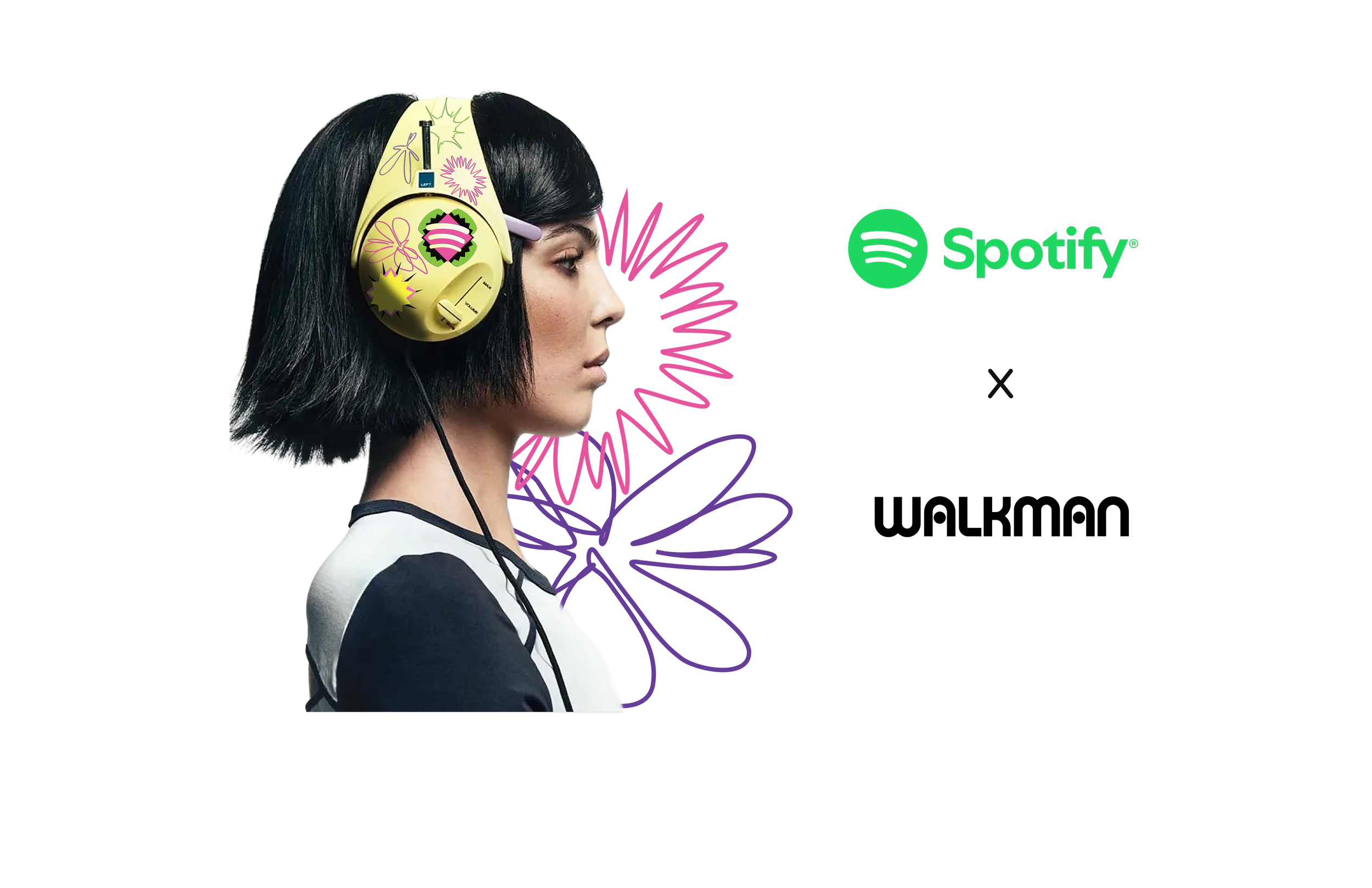 Spotify x Walkman Brand Collaboration