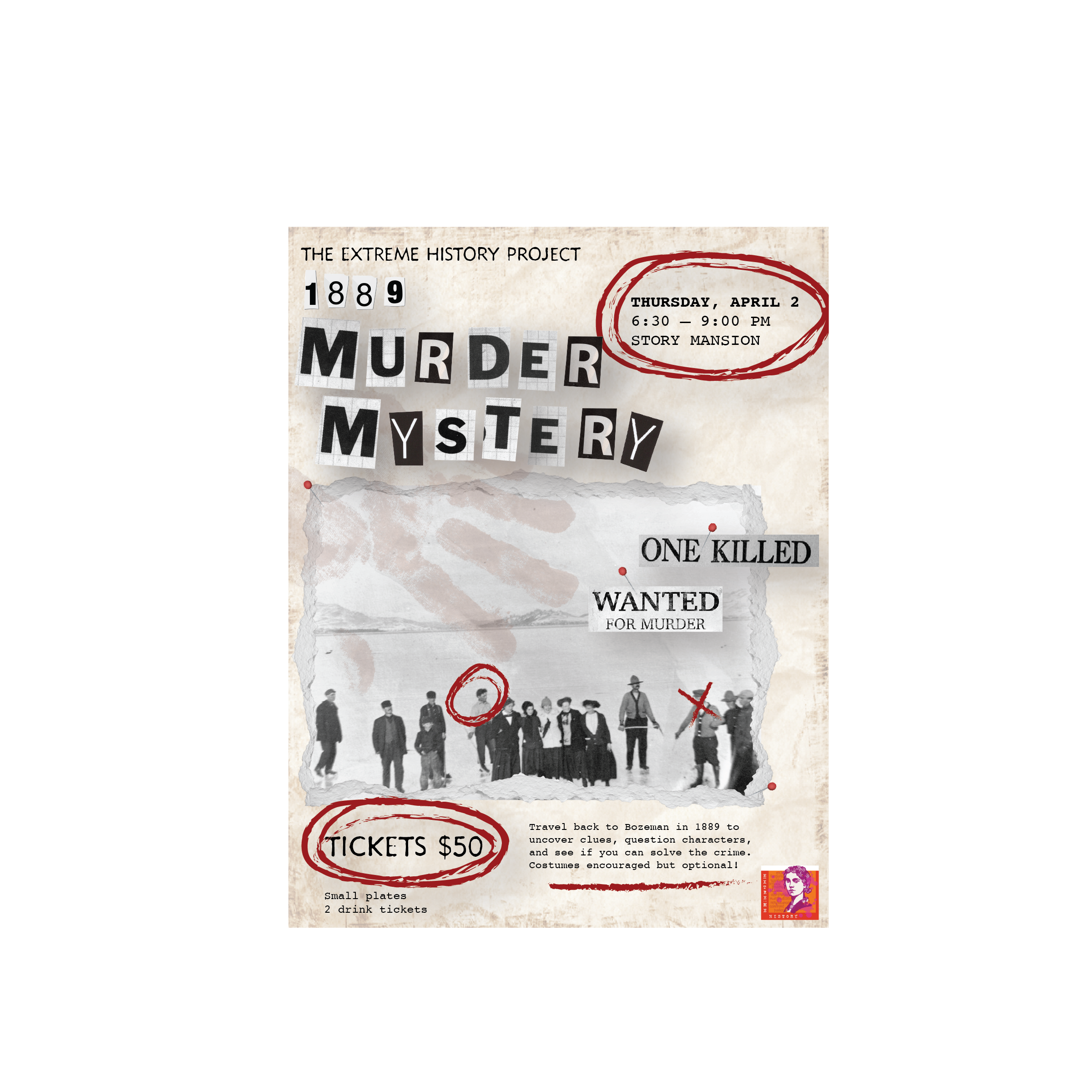 Bozeman Murder Mystery Dinner Poster