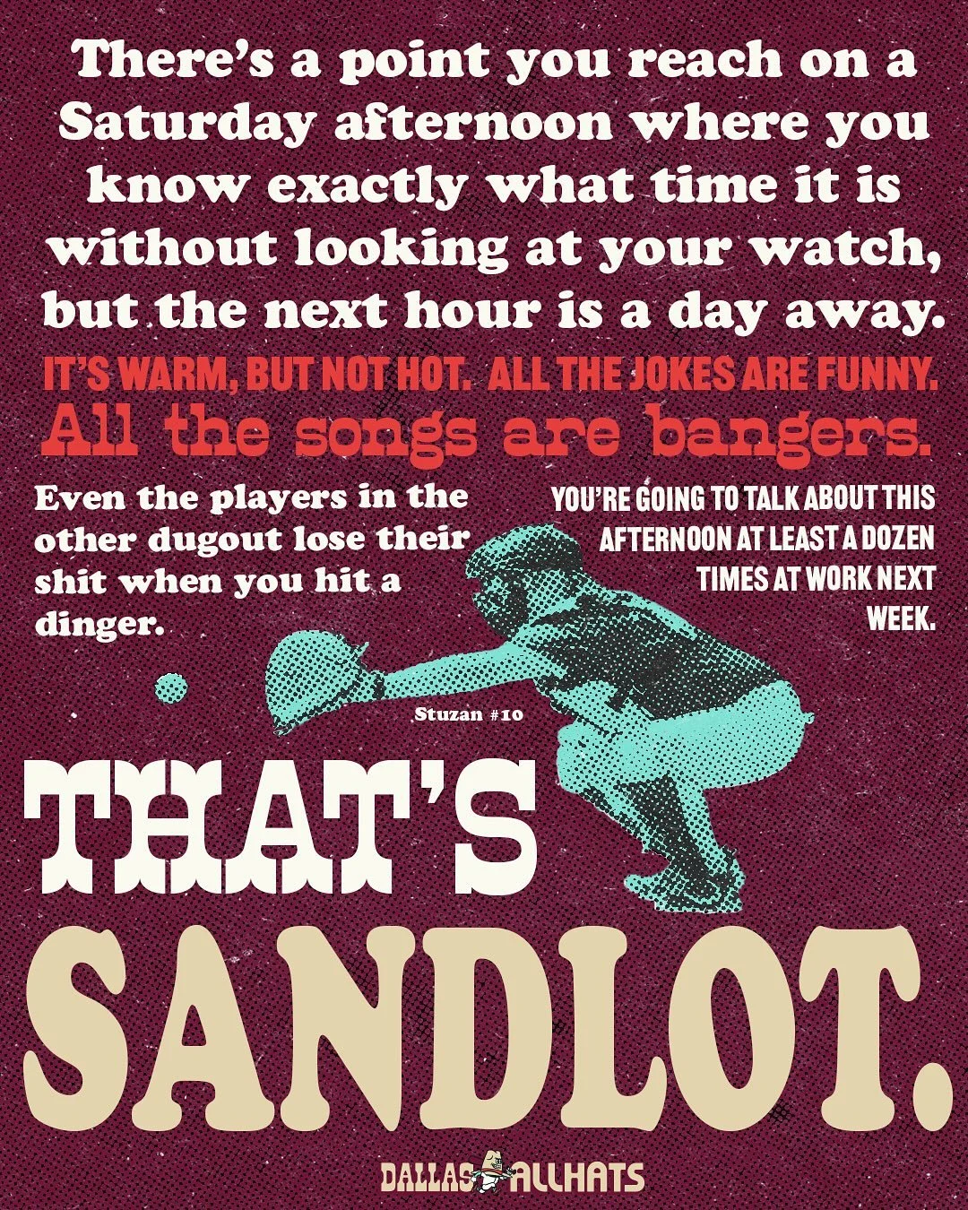 At face value, Sandlot is just baseball. Strikes, balls, hits, runs, big catches and small ball. Two teams (or three if you&rsquo;re gettin&rsquo; weird with it), one field and a handful of overpriced pearls. But at its core, Sandlot feels like it me
